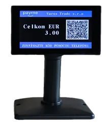 QR na zákazníckom displeji