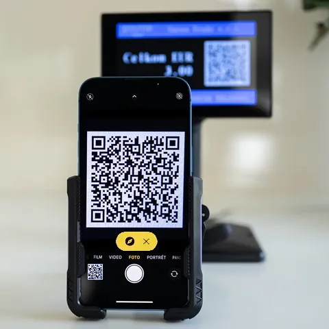 QR platba na mobile